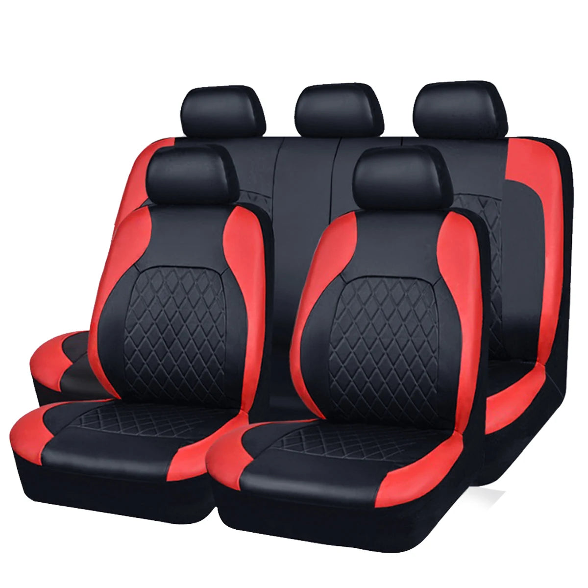 All-Weather Quilted PU Leather Car Seat Cover – Full Protection for Your Sedan, SUV, or Truck!