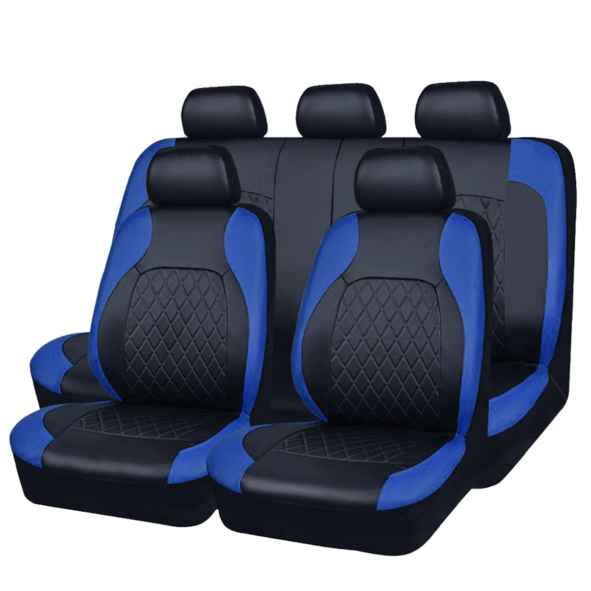All-Weather Quilted PU Leather Car Seat Cover – Full Protection for Your Sedan, SUV, or Truck!
