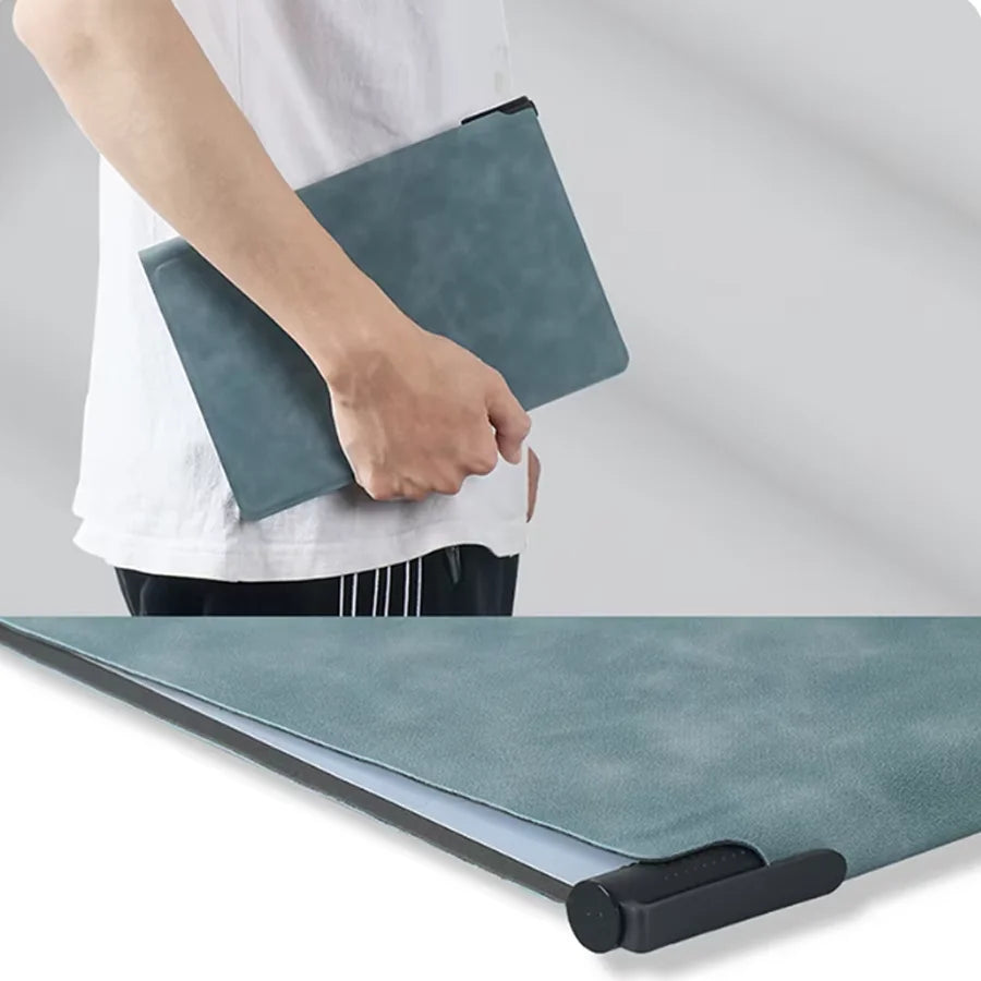 Elevate Your Planning with the A5 Reusable Whiteboard Notebook Set – Complete with Pen, Erasing Cloth, and Stylish Leather Cover!