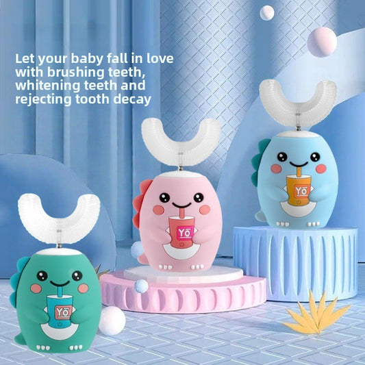 Children's electric toothbrush U-shaped