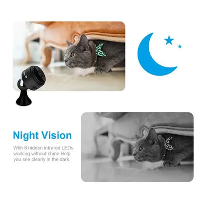 A9 Mini Spy Cam - Experience Cutting-Edge 1080P Wireless Surveillance with Superior Night Vision