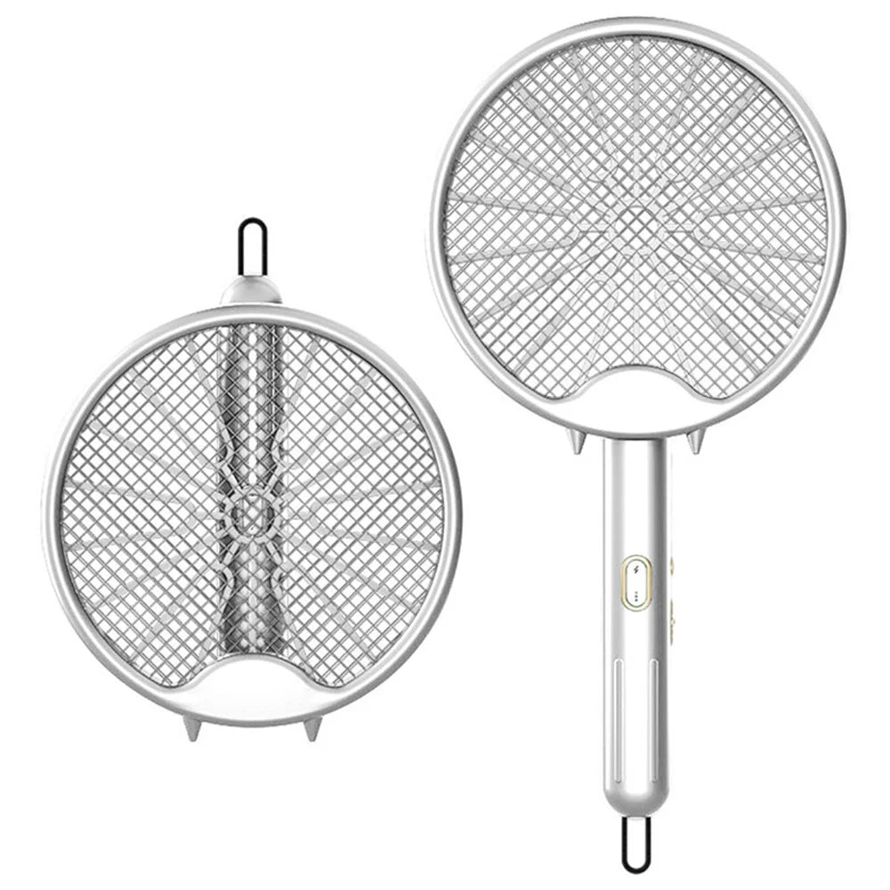 Ultimate Electric Mosquito Swatter - USB Rechargeable, Foldable & Versatile Insect Control