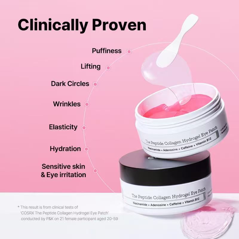 Peptide Collagen Hydrogel Eye Patch