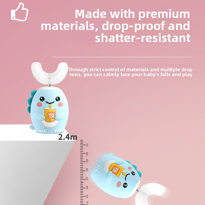 Children's electric toothbrush U-shaped