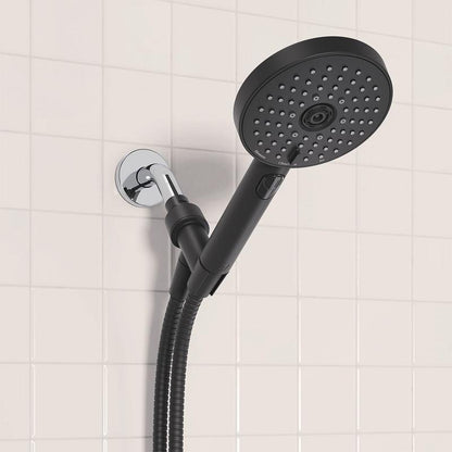 Sproos! Hand Shower | Premium Modern Hand Held Shower with Flexible Hose, 3 Sprays + Pause Button, Easy Install, Available in 7 Vibrant Colors: Pink, Green, Black, Blue, Red, Yellow, White Bathroom Decor