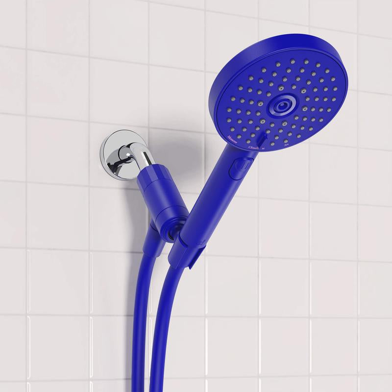 Sproos! Hand Shower | Premium Modern Hand Held Shower with Flexible Hose, 3 Sprays + Pause Button, Easy Install, Available in 7 Vibrant Colors: Pink, Green, Black, Blue, Red, Yellow, White Bathroom Decor