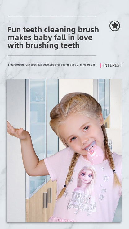 Children's electric toothbrush U-shaped