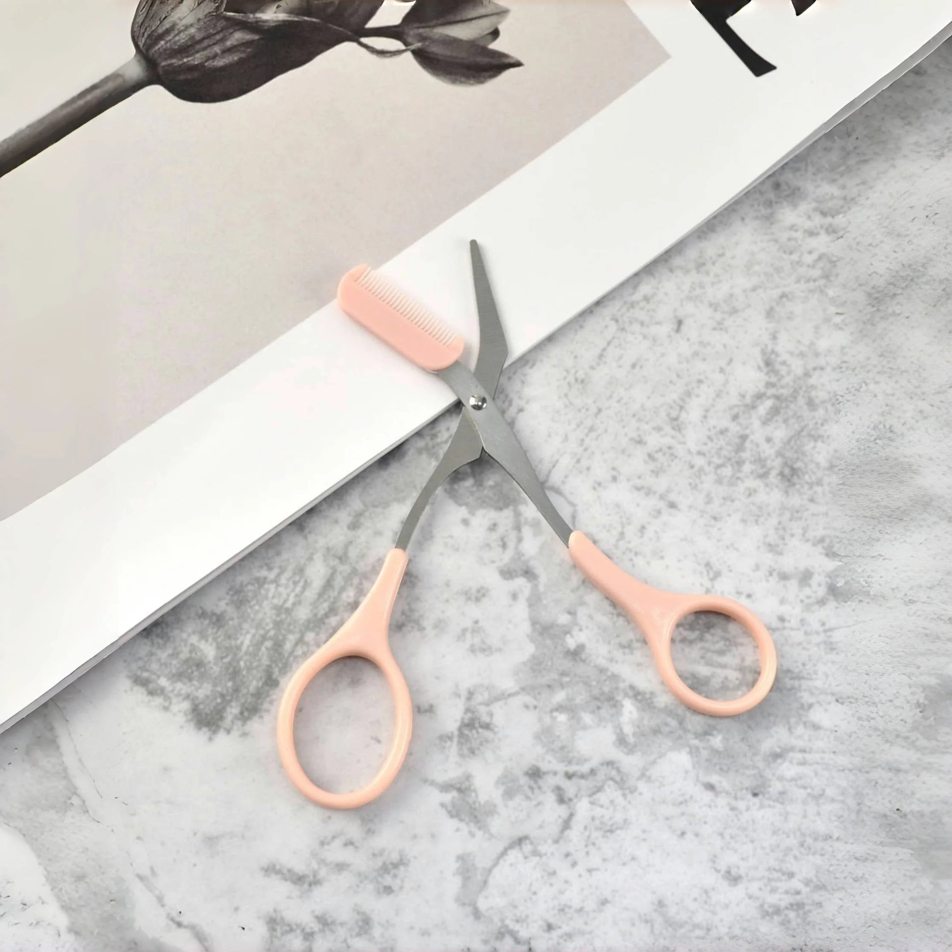 Expertly Crafted Eyebrow Trimming Scissors for Flawless Brows