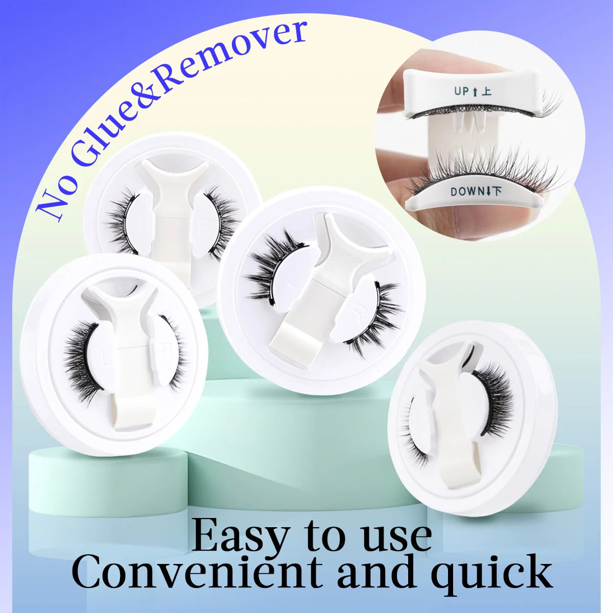 Experience Flawless Beauty with Our Handmade Magnetic Eyelashes Set – Soft, Fluffy, and Reusable for Stunning Natural Looks!