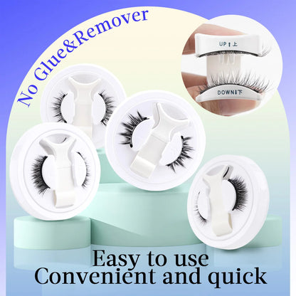 Experience Flawless Beauty with Our Handmade Magnetic Eyelashes Set – Soft, Fluffy, and Reusable for Stunning Natural Looks!