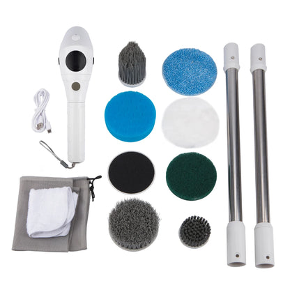 Revolutionize Your Cleaning Routine with the 8-in-1 Multifunctional Wireless Electric Cleaning Brush for Effortless Home Care