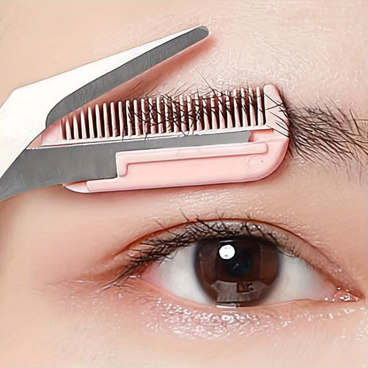 Expertly Crafted Eyebrow Trimming Scissors for Flawless Brows