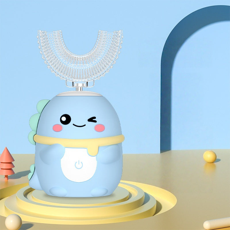 Children's electric toothbrush U-shaped