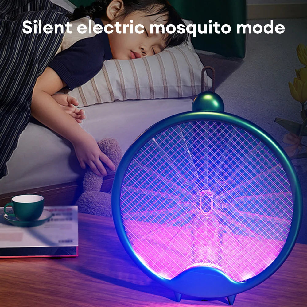 Ultimate Electric Mosquito Swatter - USB Rechargeable, Foldable & Versatile Insect Control