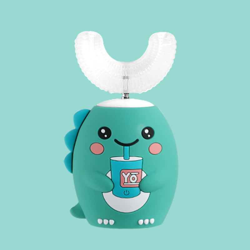 Children's electric toothbrush U-shaped
