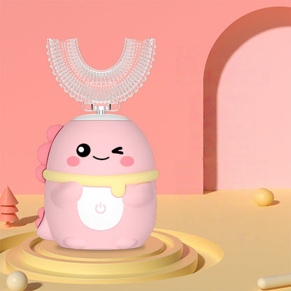 Children's electric toothbrush U-shaped