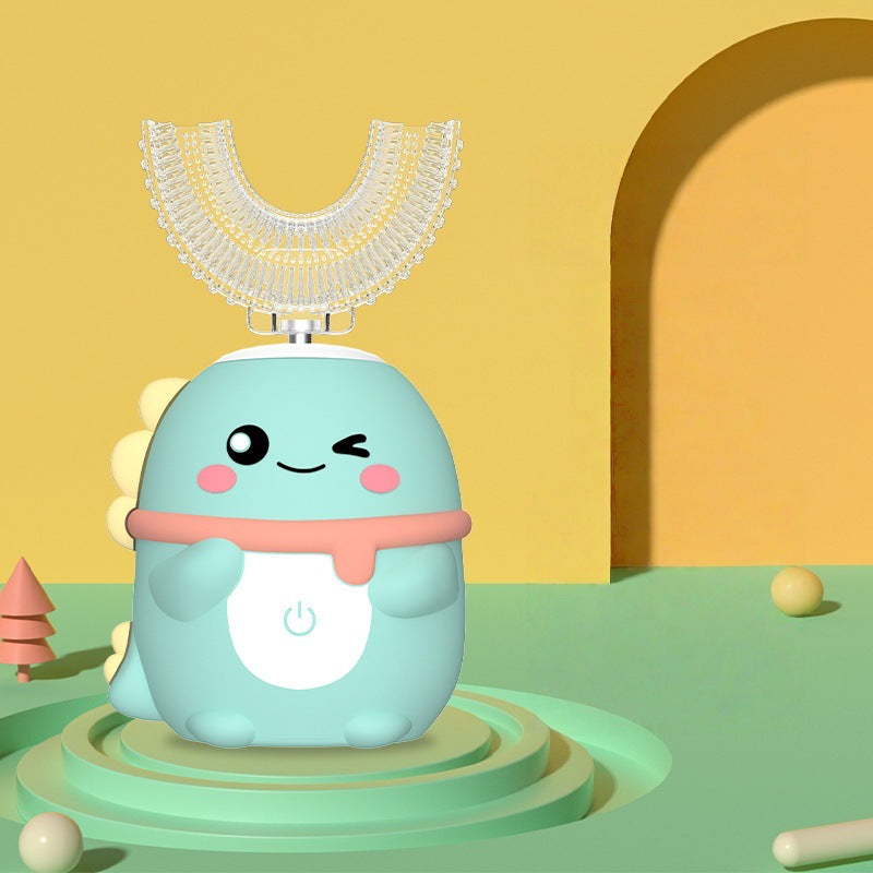 Children's electric toothbrush U-shaped