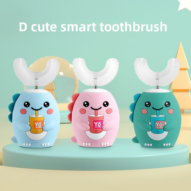 Children's electric toothbrush U-shaped