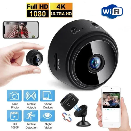 A9 Mini Spy Cam - Experience Cutting-Edge 1080P Wireless Surveillance with Superior Night Vision